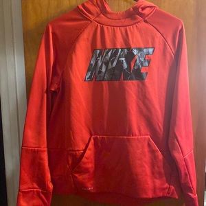 Youth XL red Nike Hoodie. Smoke free home, no flaws, hardly worn.